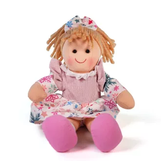 Bigjigs Toys - Textilbaba Shannon 25 cm - JátékManufaktúra