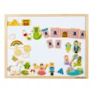 Bigjigs Toys - Fa mágneses tábla - JátékManufaktúra