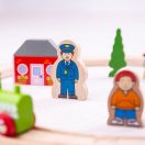 Bigjigs Rail - Első vonatpályám 19 db - JátékManufaktúra