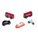 Bigjigs Rail - Városi autók - JátékManufaktúra