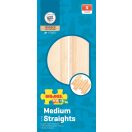 Bigjigs Rail - Közepes egyenes sín 16 cm (4 db) - JátékManufaktúra