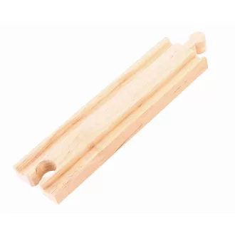 Bigjigs Rail - Közepes egyenes sín 16 cm (4 db) - JátékManufaktúra