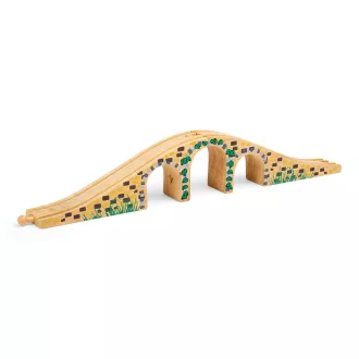 Bigjigs Rail - Fa híd sínhez - JátékManufaktúra