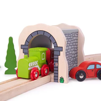 Bigjigs Rail - Kővasúti alagút - JátékManufaktúra