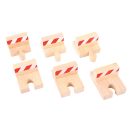 Bigjigs Rail - Ütközők (6 db) - JátékManufaktúra