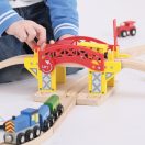 Bigjigs Rail - Felnyitható híd - Sérült csomagolás, de a játék természetesen új, hibátlan. Akkor válaszd, ha nem gond Neked a sérült csomagolás. - JátékManufaktúra