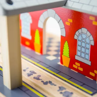 Bigjigs Rail - Vasútállomás - JátékManufaktúra