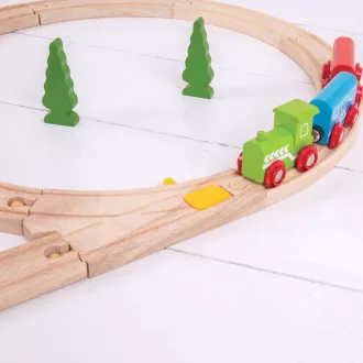 Bigjigs Rail - Átváltó váltó (2 db) - JátékManufaktúra