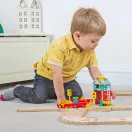 Bigjigs Rail - Sorompó jelzőtáblával - JátékManufaktúra