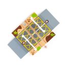 Bigjigs Rail - Fa vasúti átjáró sorompóval - JátékManufaktúra