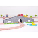 Bigjigs Rail - Farm híd alagúttal - JátékManufaktúra
