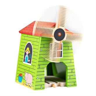 Bigjigs Rail - Szélmalom - JátékManufaktúra