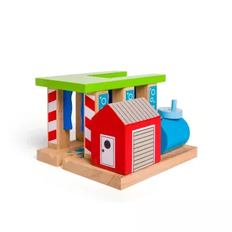 Bigjigs Rail - Vonatmosó - JátékManufaktúra