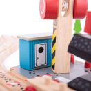 Bigjigs Rail - Szénrakodó daruval - JátékManufaktúra