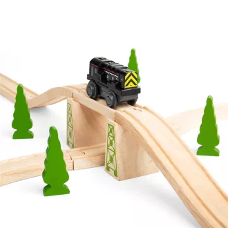 Bigjigs Rail - Dízel tolatómozdony elemes - JátékManufaktúra