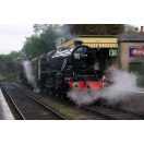 Bigjigs Rail - Fa mozdony replika Black 5 - JátékManufaktúra