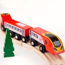 Bigjigs Rail - Virgin Pendolino - JátékManufaktúra