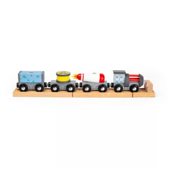 Bigjigs Rail Drevený vesmírny vláčik