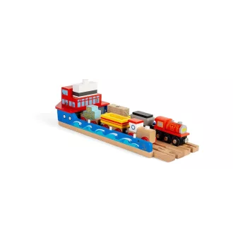 Bigjigs Rail - Vasúti komp - JátékManufaktúra