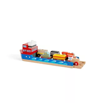 Bigjigs Rail - Vasúti komp - JátékManufaktúra