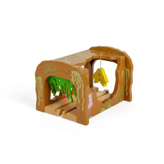 Bigjigs Rail - Fa alagút Szörnyek - JátékManufaktúra