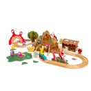 Bigjigs Rail - Szörnyek fa vonatpálya - JátékManufaktúra