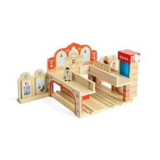 Bigjigs Rail - Főpályaudvar - JátékManufaktúra