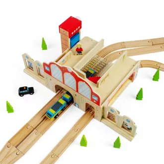Bigjigs Rail - Főpályaudvar - JátékManufaktúra