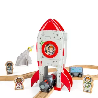 Bigjigs Rail Vesmírna raketa