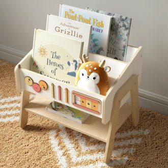 BusyKids - LILU könyvespolc / ülőpad - JátékManufaktúra