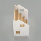 BusyKids - Könyvtartó állvány, fehér - JátékManufaktúra