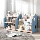 BusyKids - Játékpolc, kék - JátékManufaktúra