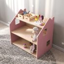 BusyKids - Játékpolc, rózsaszín - JátékManufaktúra