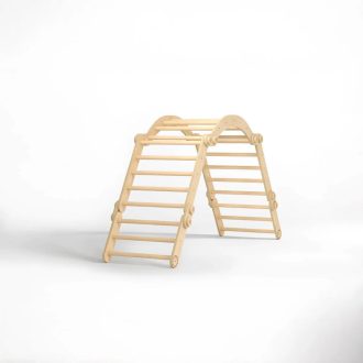 BusyKids - Nagy összecsukható mászókészlet, natúr - JátékManufaktúra