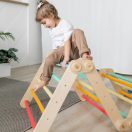 BusyKids - Kis összecsukható mászókészlet, szivárvány - JátékManufaktúra