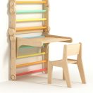 BusyKids - Fa levehető tábla bordásfalhoz - JátékManufaktúra