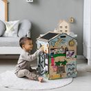 BusyKids - Activity board házikó: Dínó - JátékManufaktúra