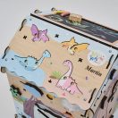 BusyKids - Activity board házikó: Dínó - JátékManufaktúra