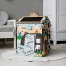 BusyKids - Activity board házikó: Dínó - JátékManufaktúra