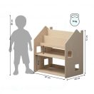 BusyKids - Polc játékokhoz és könyvekhez - JátékManufaktúra