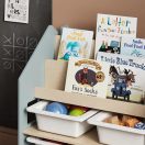 BusyKids - Polc játékokhoz és könyvekhez, kék - JátékManufaktúra