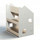 BusyKids - Polc játékokhoz és könyvekhez, fehér - JátékManufaktúra