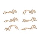 BusyKids - Fa bordásfal húzódzkodó rúddal, natúr (kezeletlen) - JátékManufaktúra