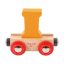 Bigjigs Rail - Vagon fa vonatpályához - I betű - JátékManufaktúra