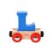 Bigjigs Rail - Vagon fa vonatpályához - L betű - JátékManufaktúra