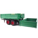 Bruder - Platós pótkocsi dupla oldalfallal - JátékManufaktúra
