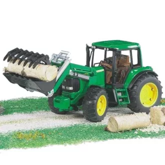 Bruder - John Deere 6920 traktor homlokrakodóval - JátékManufaktúra