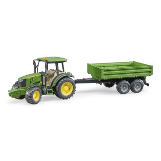 Bruder - John Deere traktor pótkocsival - JátékManufaktúra