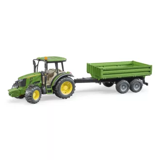 Bruder - John Deere traktor pótkocsival - JátékManufaktúra
