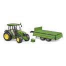 Bruder - John Deere traktor pótkocsival - JátékManufaktúra